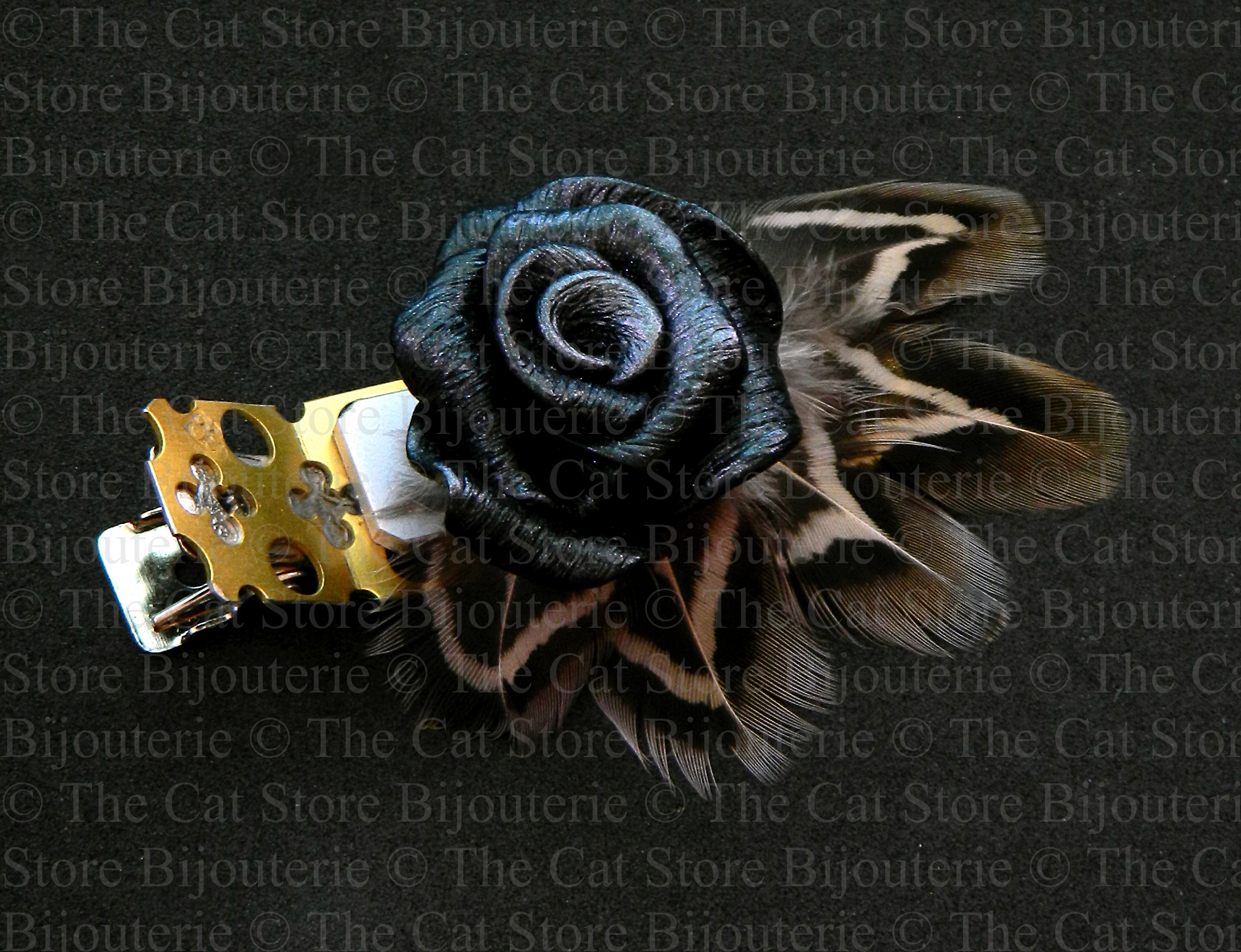 accessoire de tête black roses THE CAT STORE Bijouterie