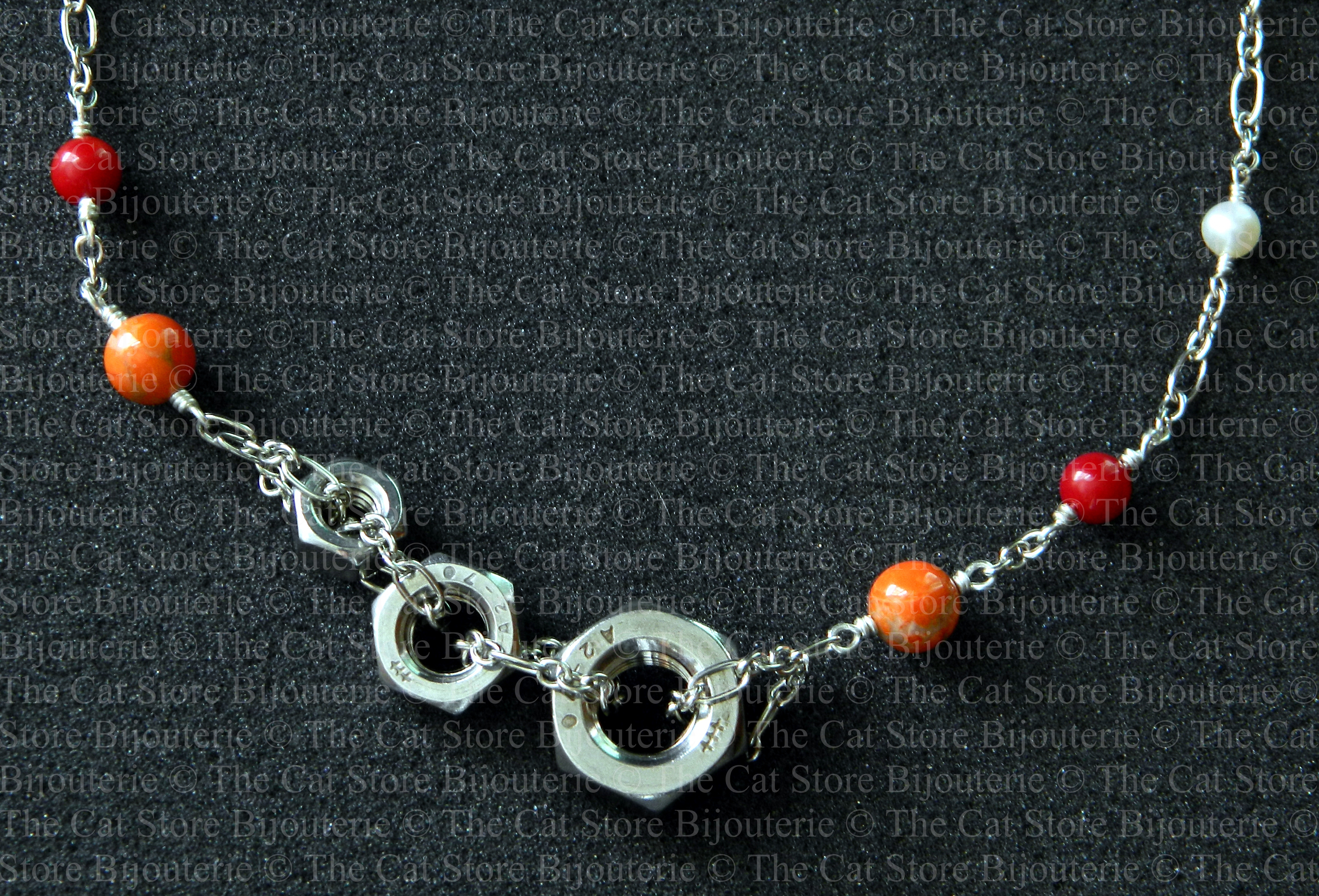 bijou de tête/collier mechanical radiance sun dance détail =THE CAT STORE Bijouterie=