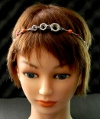 icone bijou de tête/collier mechanical radiance sun dance porté =THE CAT STORE Bijouterie=