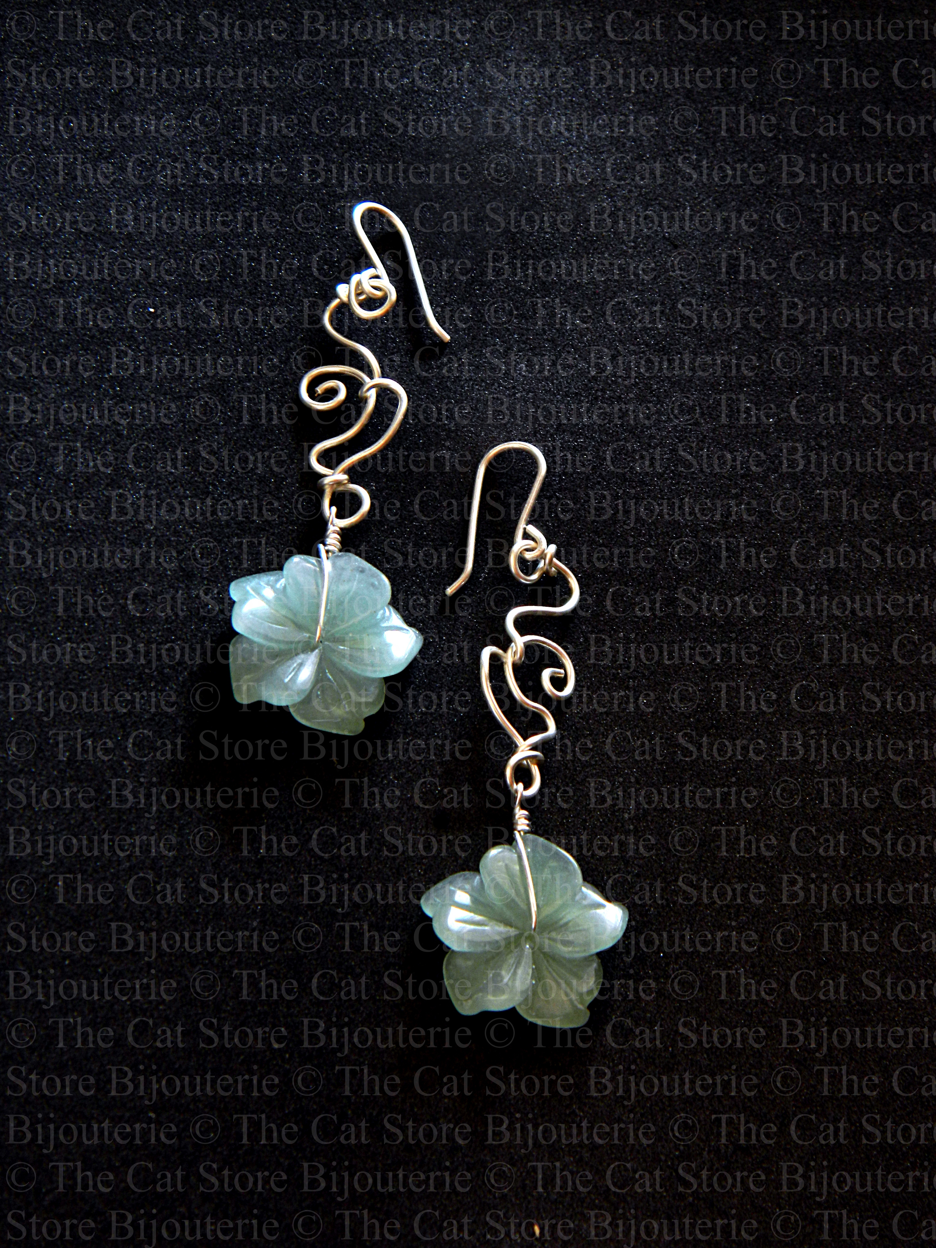 bo aloha art nouveau aventurine THE CAT STORE Bijouterie