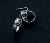 boucles d'oreilles platinium icone