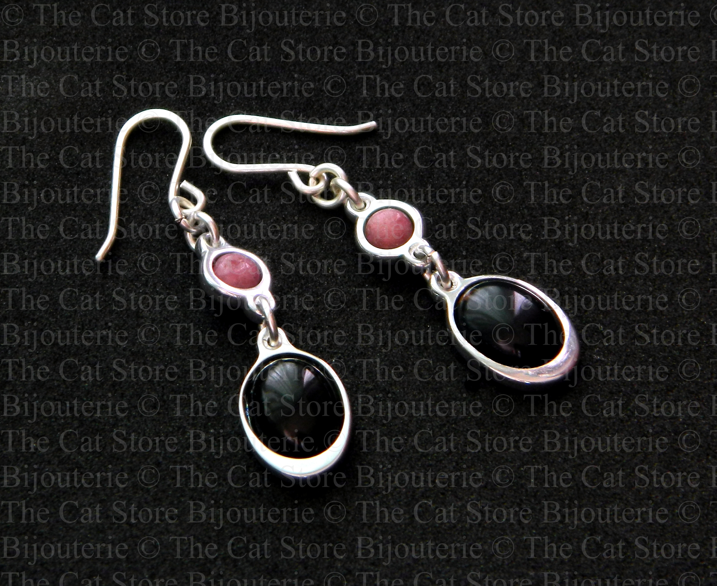 boucles d'oreilles rhodania THE CAT STORE Bijouterie