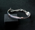 icone bracelet platinium THE CAT STORE Bijouterie
