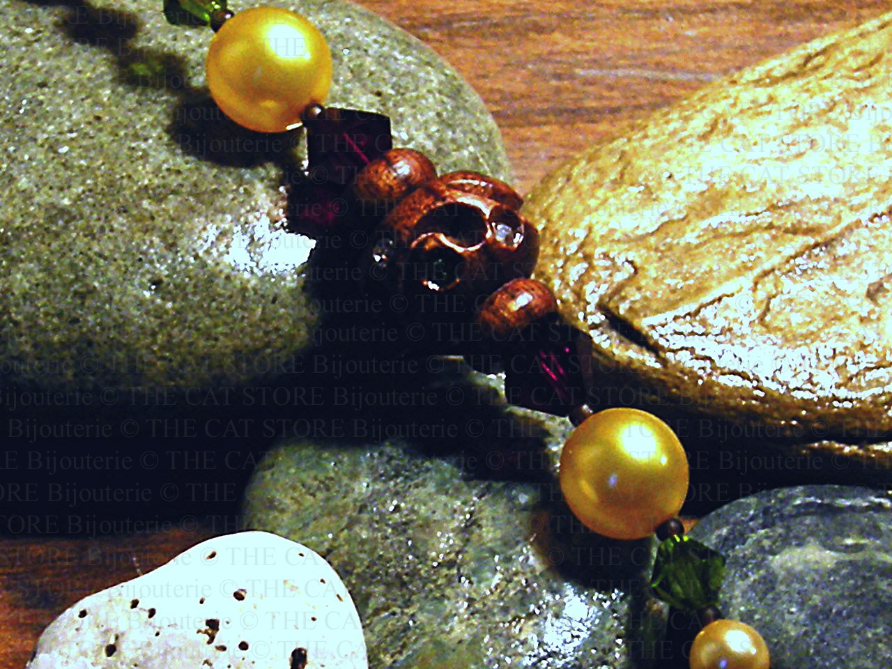 bracelet wiccan charms modèle n°2 THE CAT STORE Bijouterie