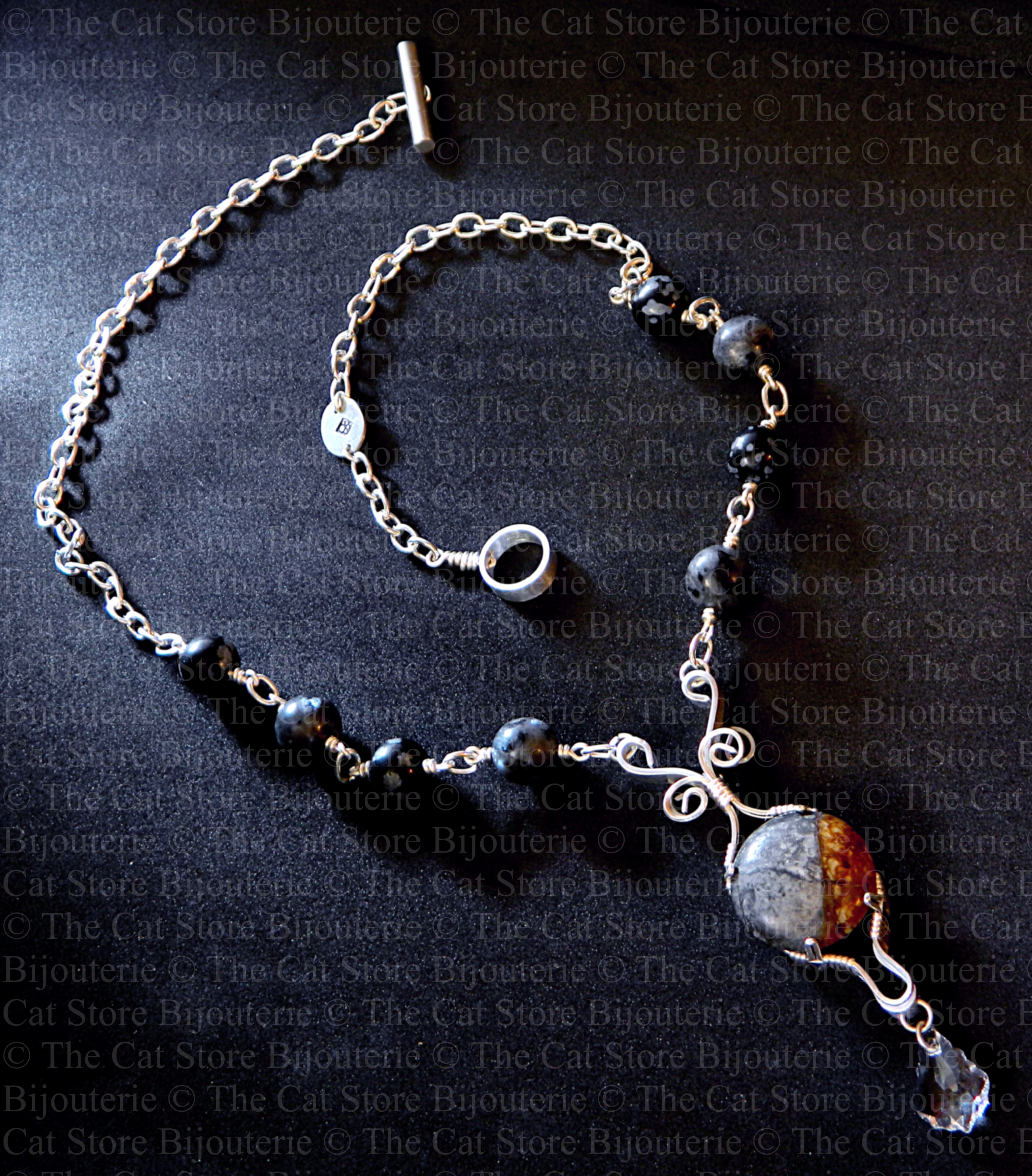 collier barocca  THE CAT STORE Bijouterie