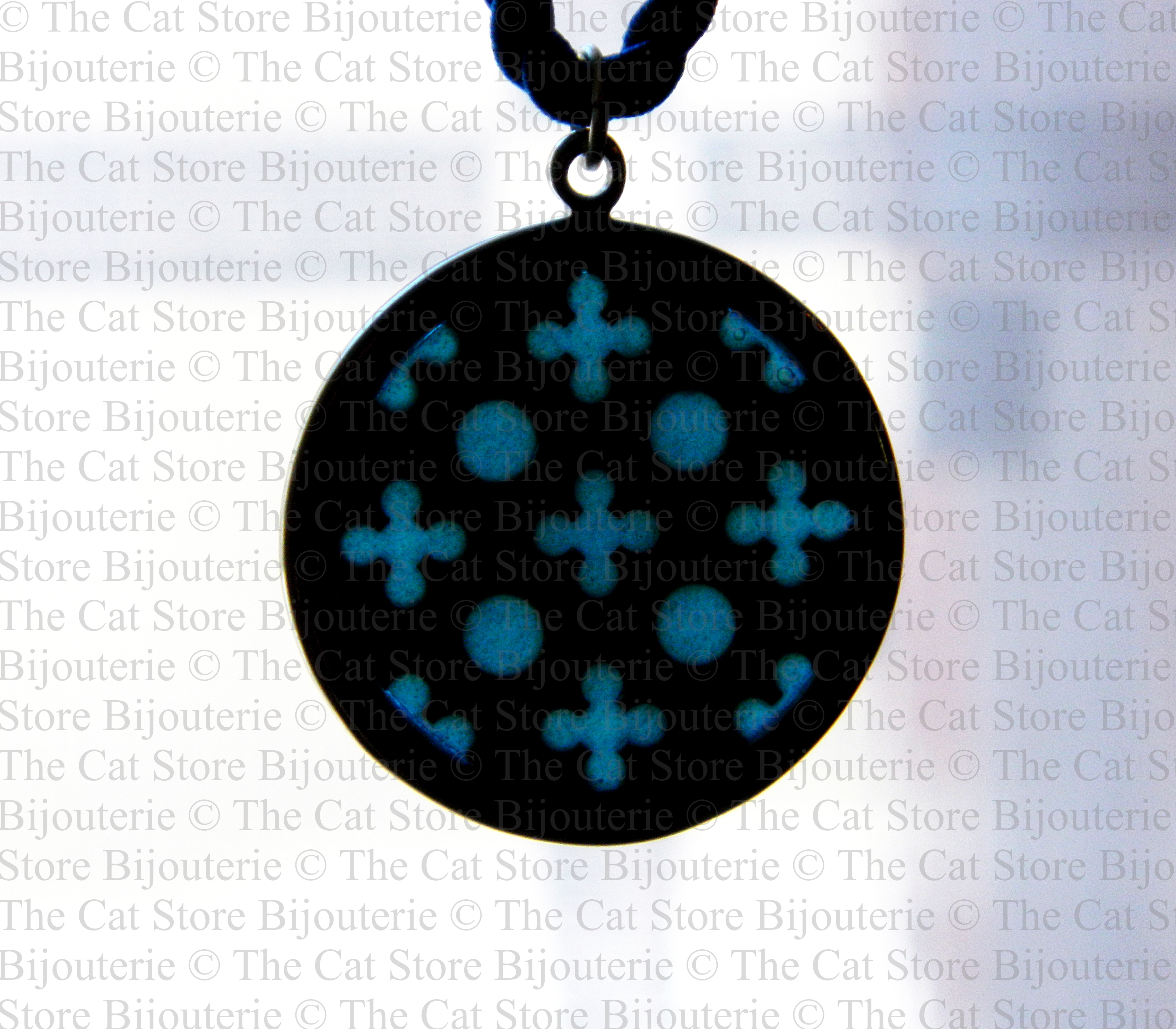 collier pendentif belle époque transparence THE CAT STORE Bijouterie