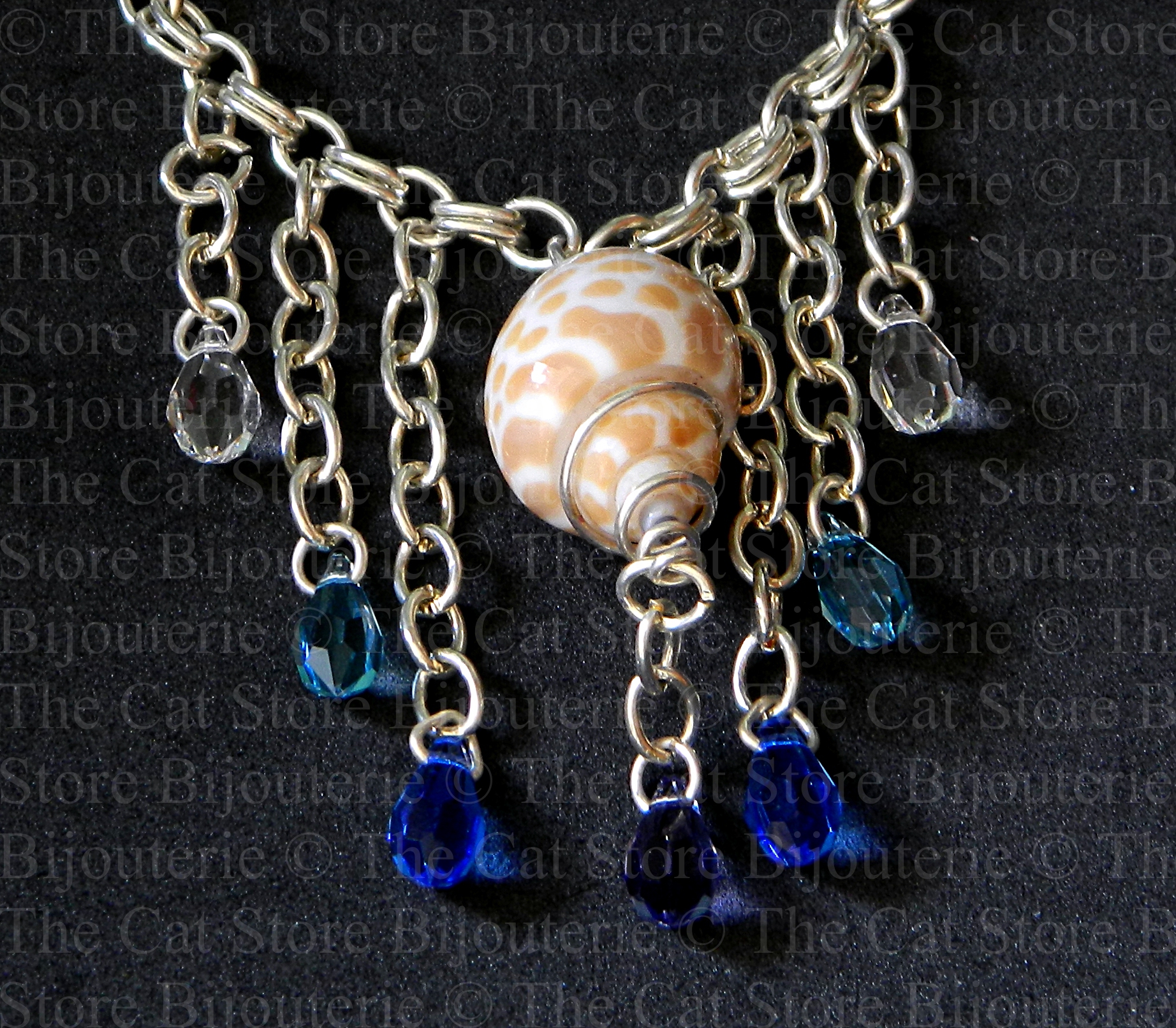 collier storm haven détail =THE CAT STORE Bijouterie=