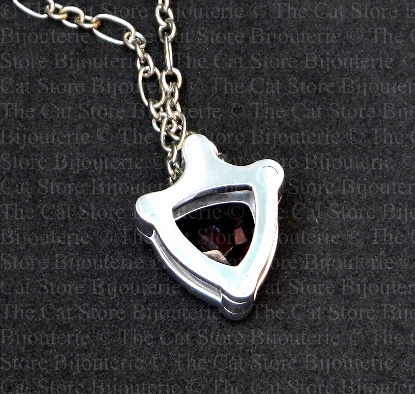 pendentif blason trillian serti dos THE CAT STORE Bijouterie